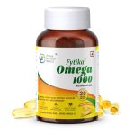 Fytika Healthcare Products Omega 1000| Fish Oil Omega 3 1000 Mg| Omega 3 Fatty Acids,Epa & Dha| For Heart, Brain, Joint & Muscle Support| Omega 3 Capsule For Men & Women| 30 Softgels (Pack Of 1)
