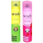 Airodo Air/Room Spray Citrus Blast & Magic Rose Combo Pack With Dual Technology, With Long Lasting Fragrance Booster Lasts Up To 30 Days (Pack Of 2)